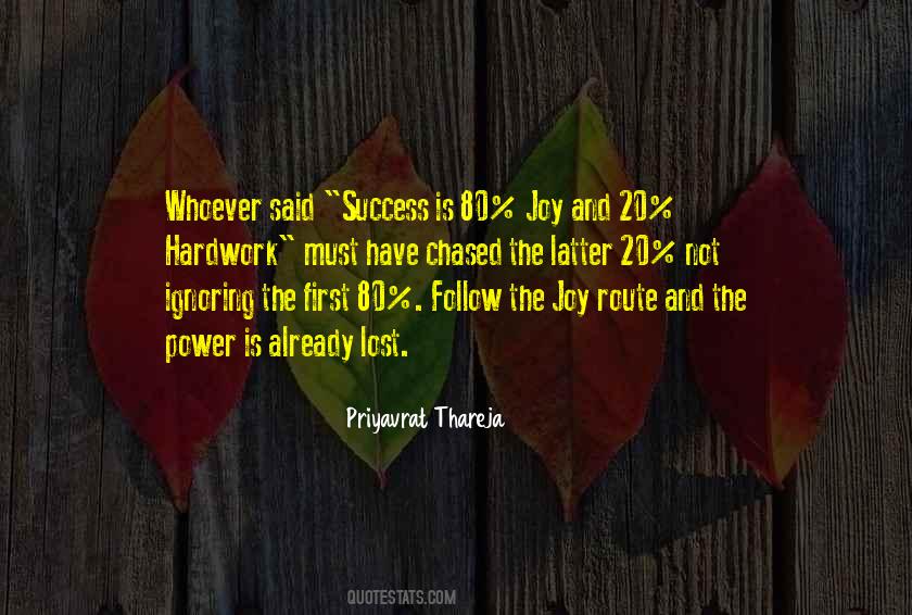 Quotes About Power And Success #20456