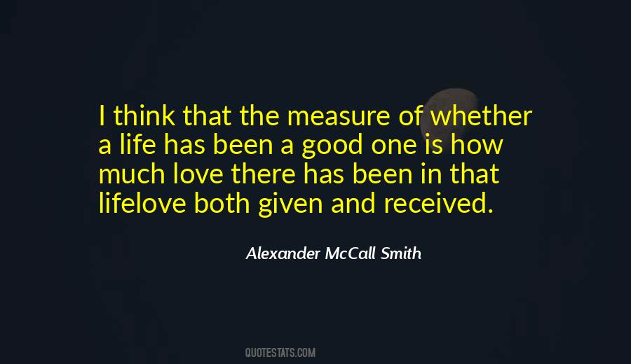 Quotes About Much Love #1753696