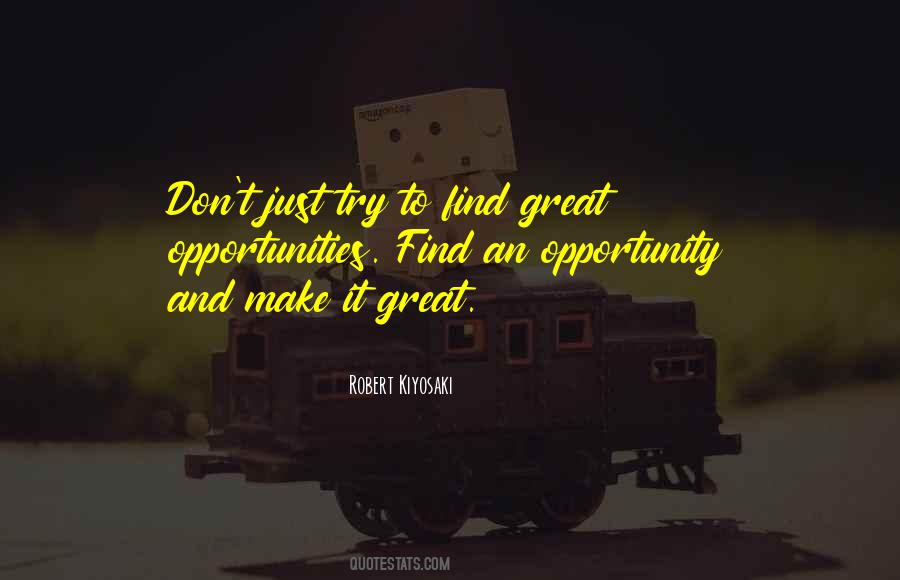 Find Opportunities Quotes #660650