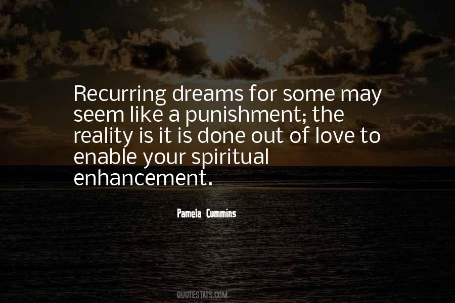 Quotes About Recurring Dreams #1596002