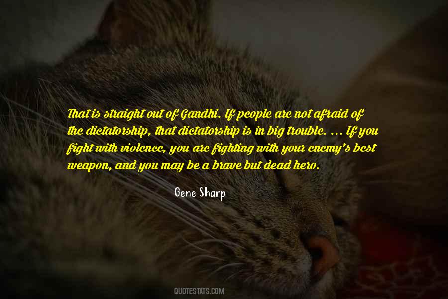 With Violence Quotes #1094672