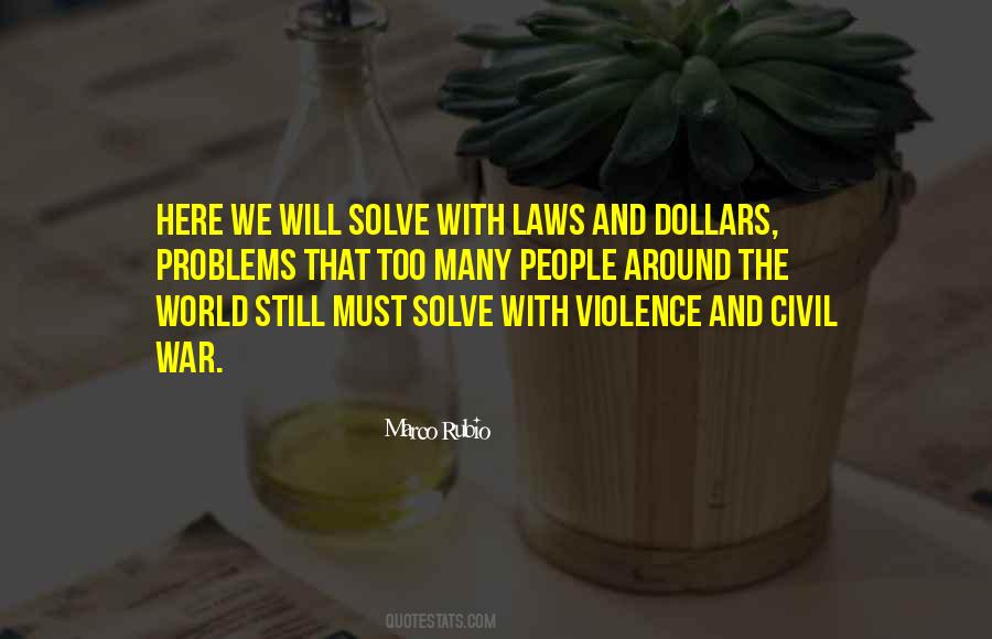 With Violence Quotes #1194434