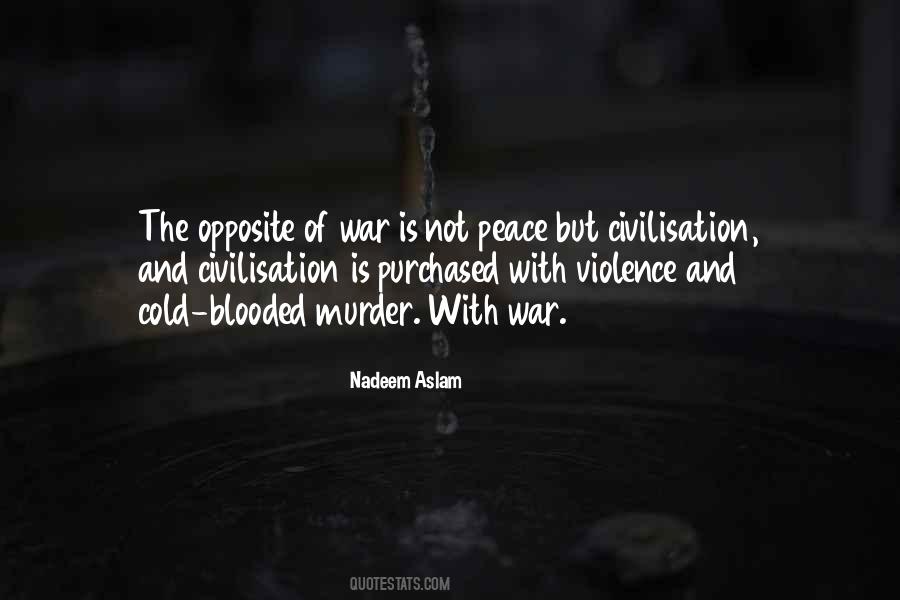 With Violence Quotes #1251565