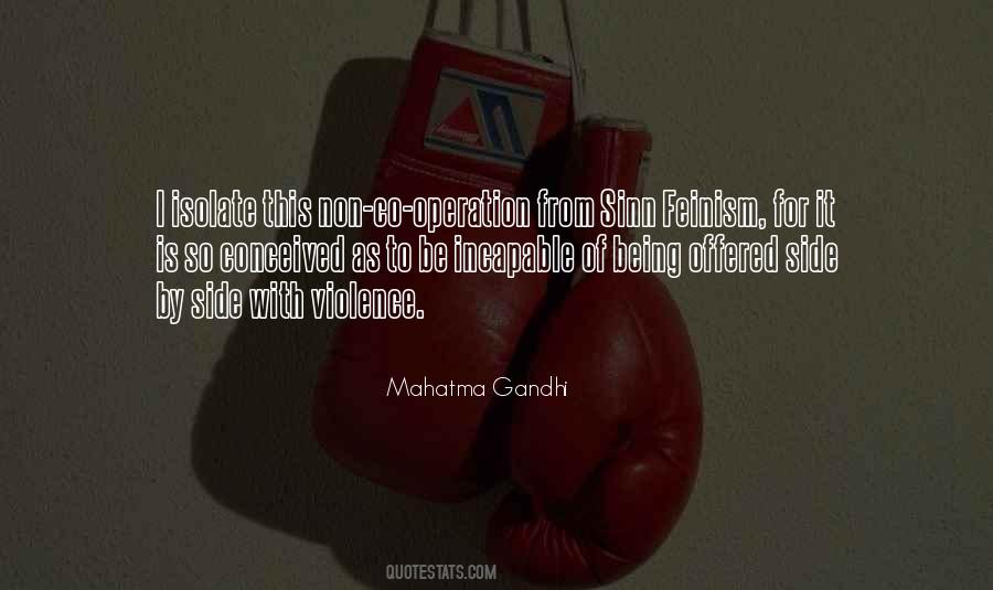 With Violence Quotes #1868771