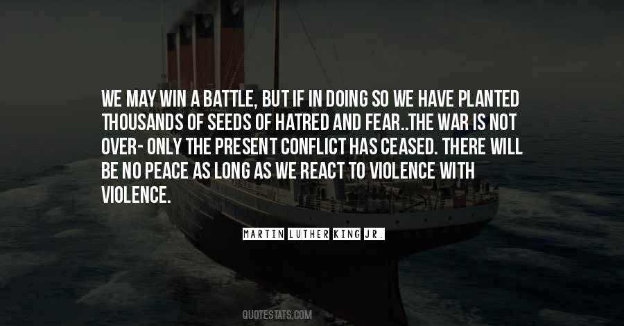 With Violence Quotes #341923