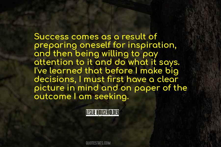 Quotes About Seeking Success #1044380