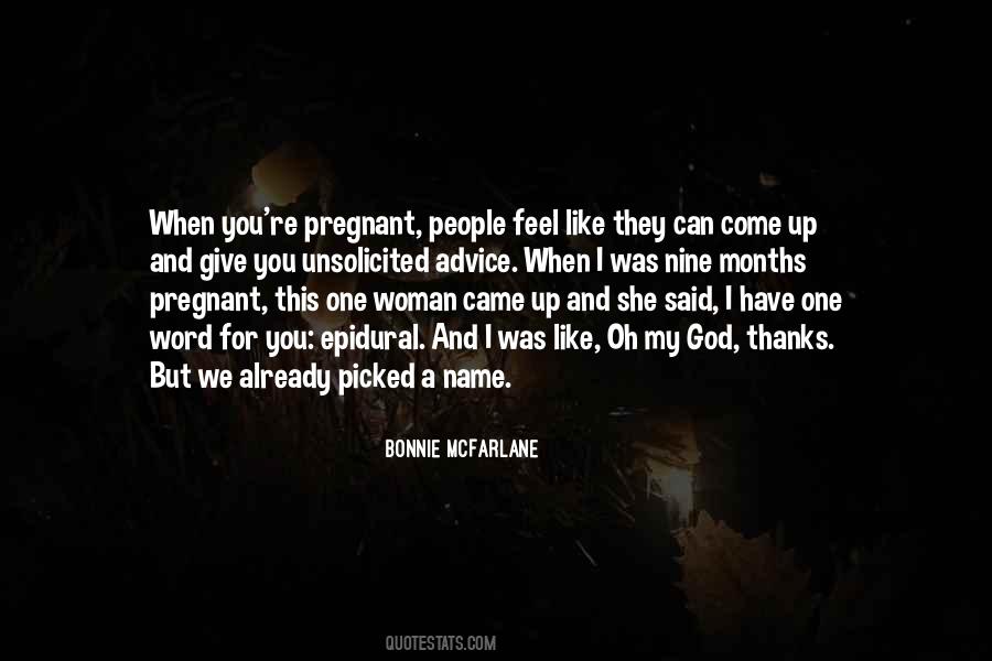 Pregnant Woman Quotes #1725594