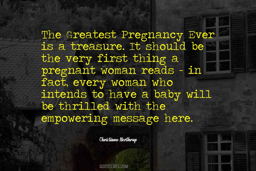 Pregnant Woman Quotes #288415