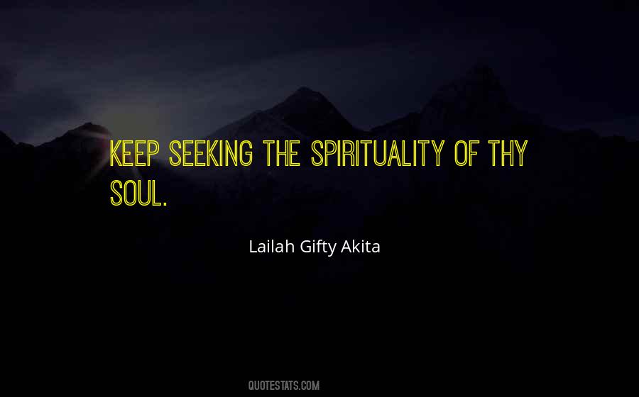 Quotes About Seeking Spirituality #1490027