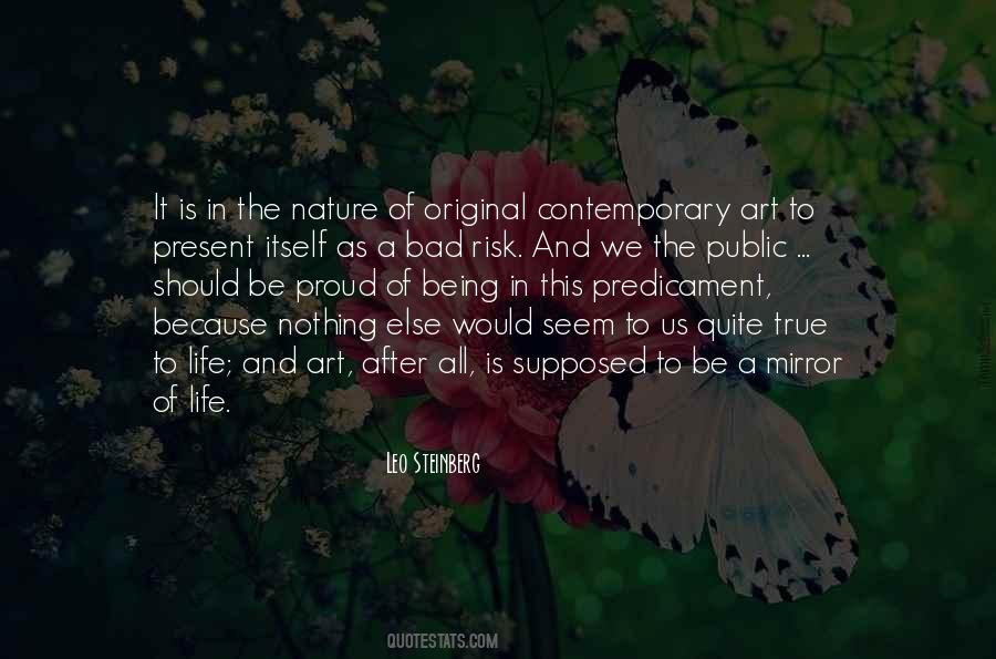 Mirror To Nature Quotes #1064453