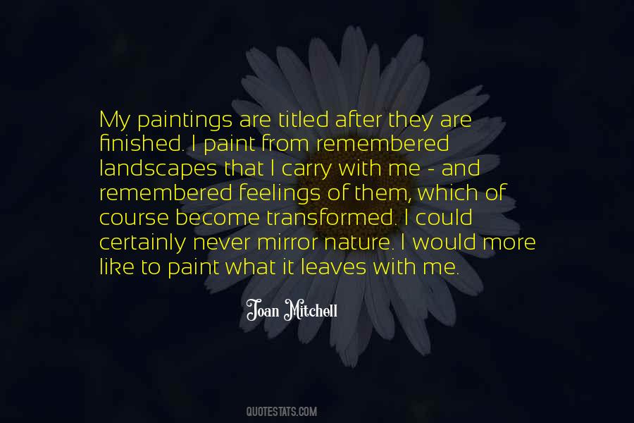 Mirror To Nature Quotes #1393258