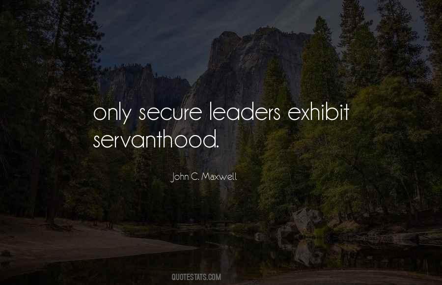 Quotes About Servanthood #1734120