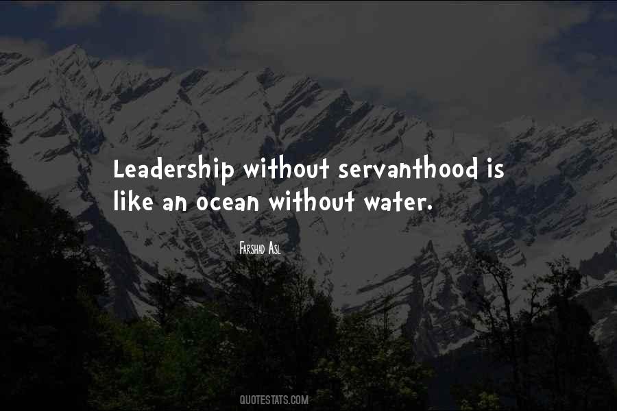 Quotes About Servanthood #977658