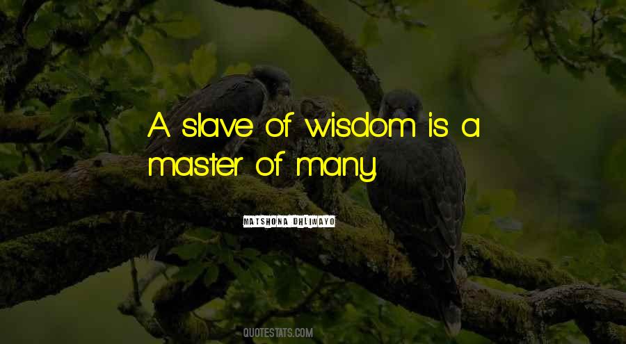 Quotes About Master #1761181