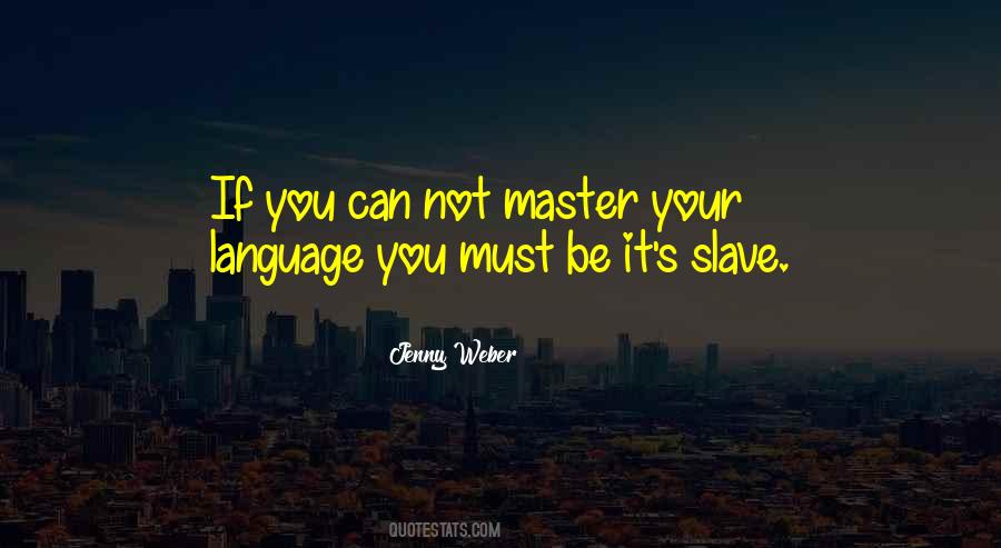 Quotes About Master #1776435