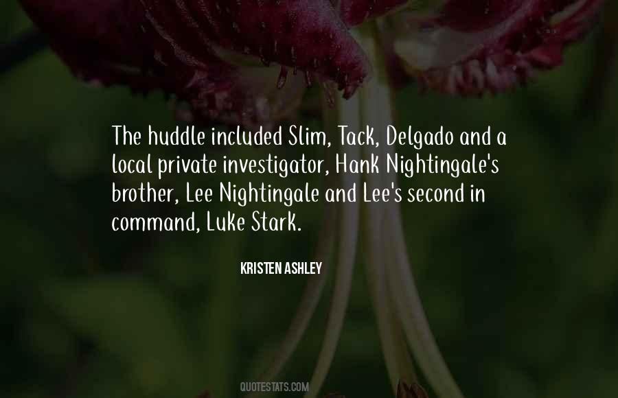 Lee Nightingale Quotes #1143904