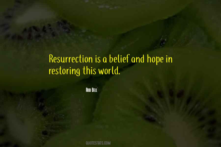 Quotes About Belief And Hope #1604881