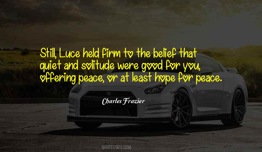 Quotes About Belief And Hope #920631