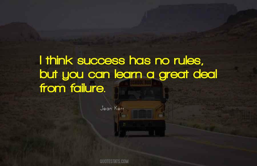 Failure But Success Quotes #736426