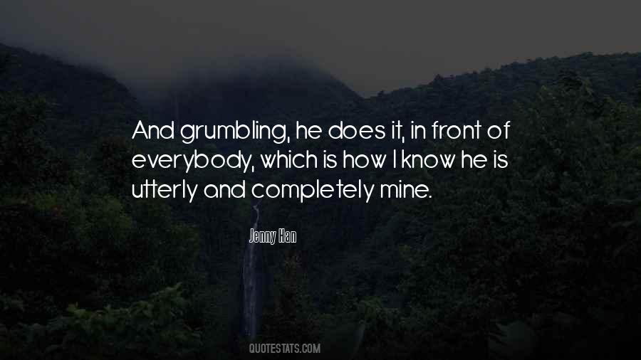 Quotes About He Is Mine #437806