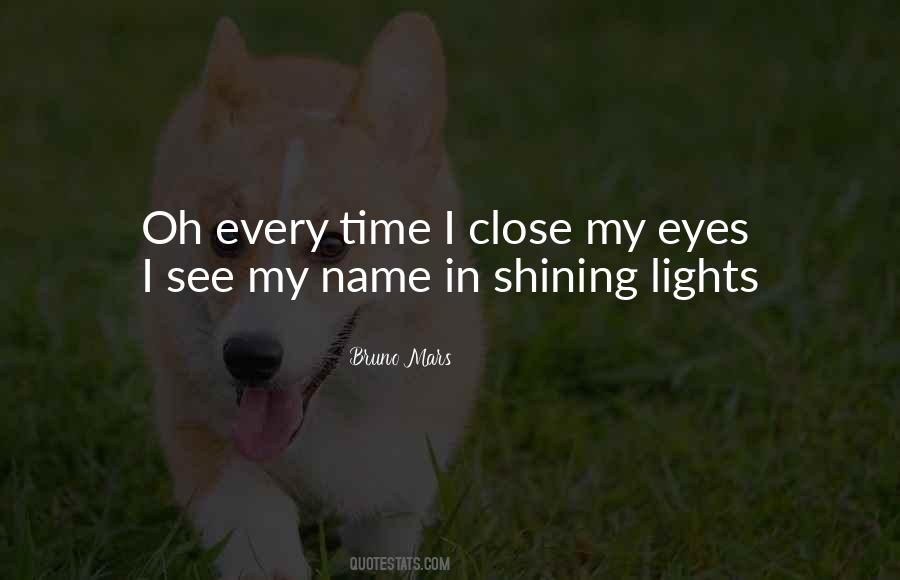 Quotes About Lights Shining #1542933