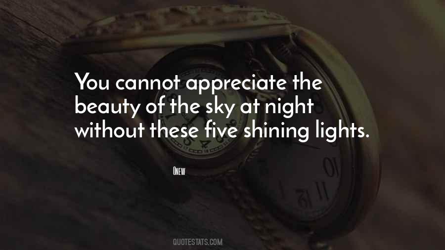 Quotes About Lights Shining #304773