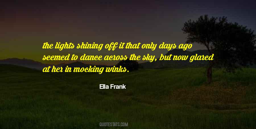 Quotes About Lights Shining #645312