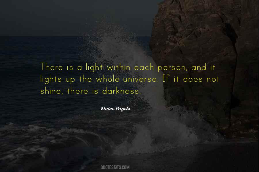 Quotes About Lights Shining #93724