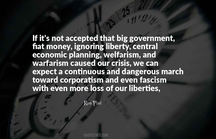 Loss Of Liberty Quotes #453169