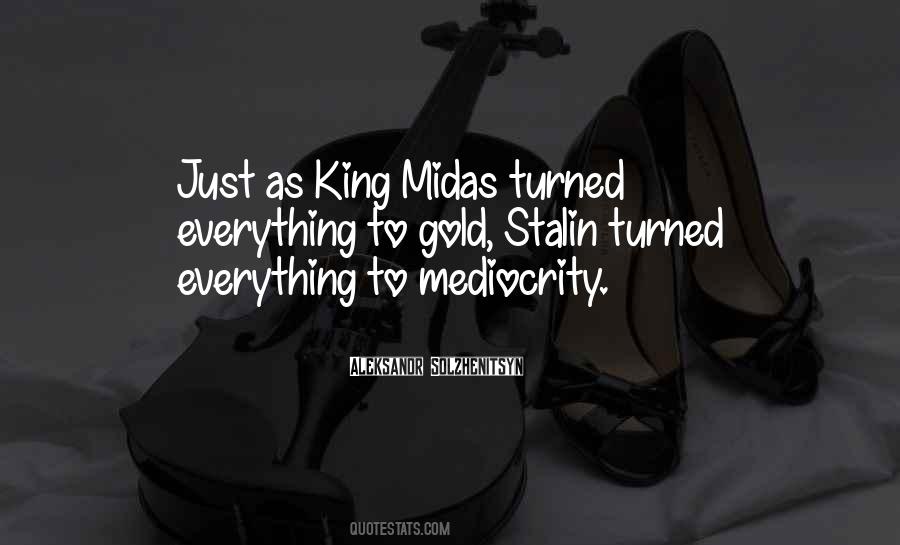 Quotes About Midas #800447