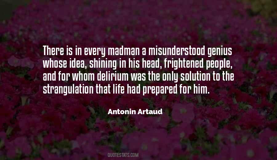 Quotes About Delirium #548785