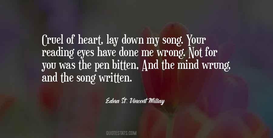 Quotes About My Song #812572