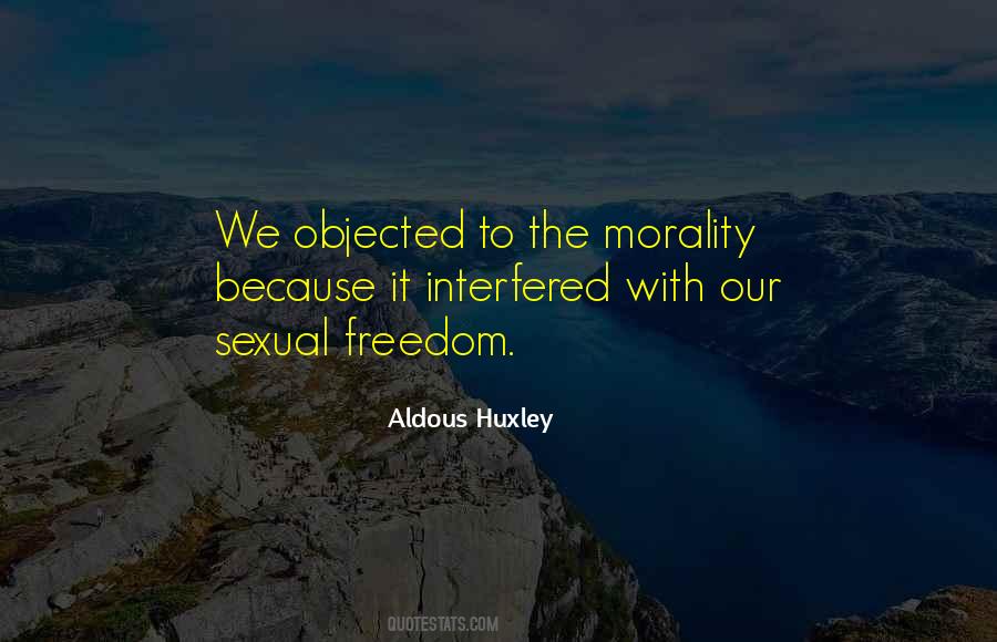 Sexual Morality Quotes #1175578