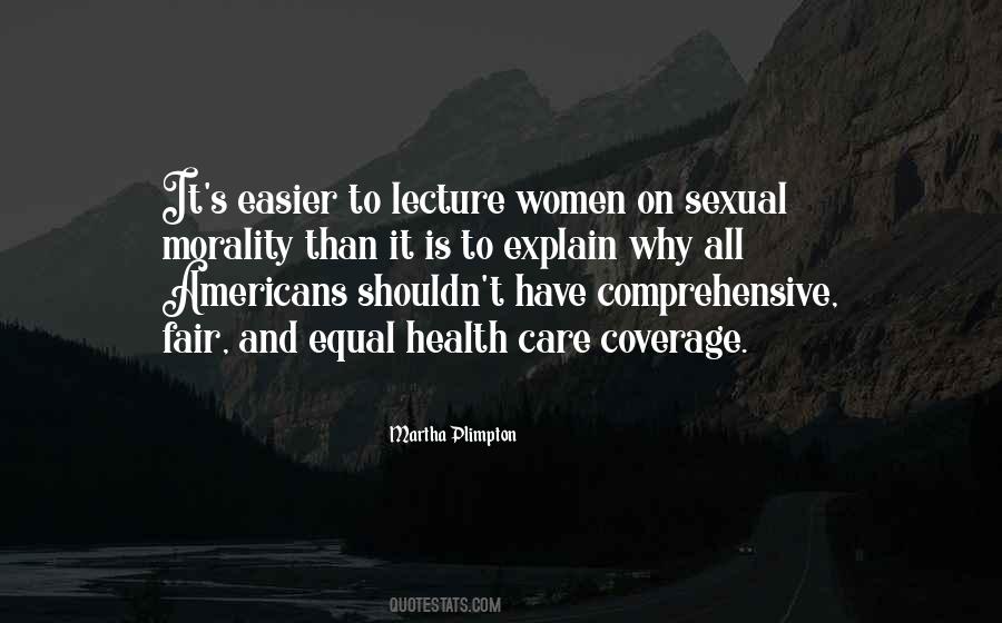 Sexual Morality Quotes #1459077