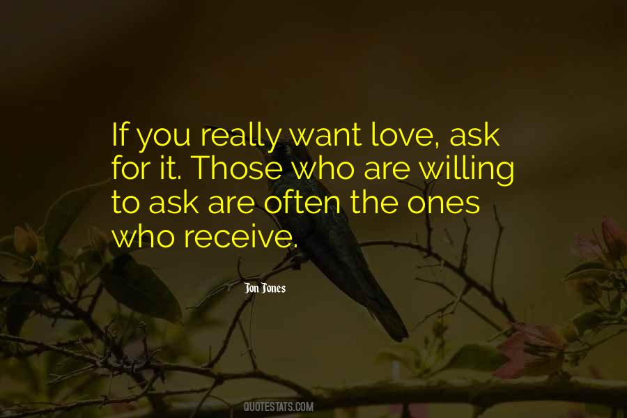 Quotes About Want Love #1705140