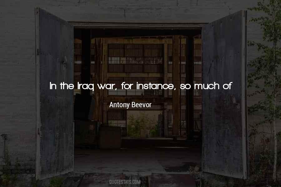 Quotes About Iraq War #1463305