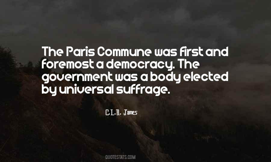 Quotes About The Paris Commune #607168