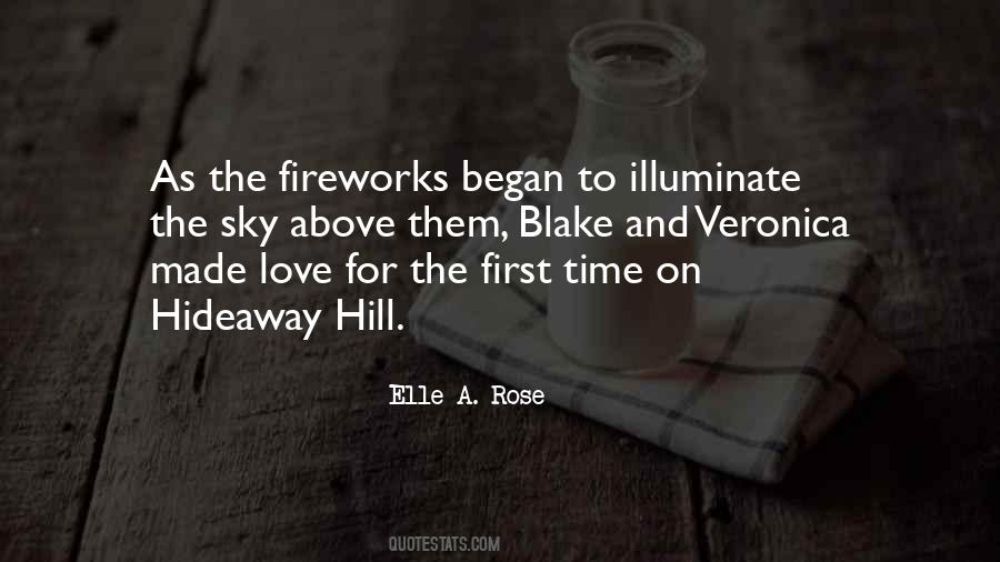 Quotes About Fireworks And Love #1543030