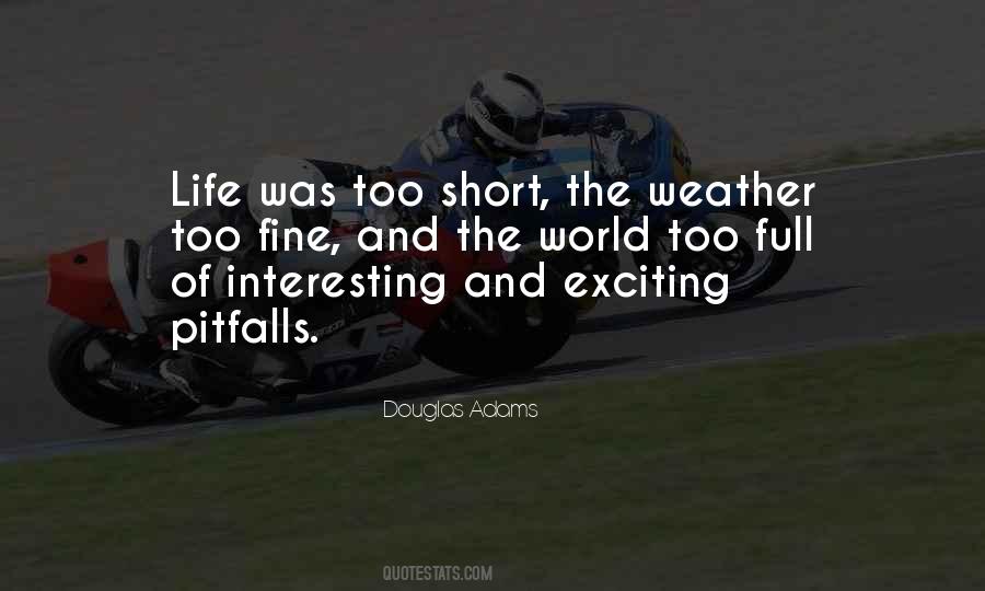 Pitfalls Life Quotes #359421