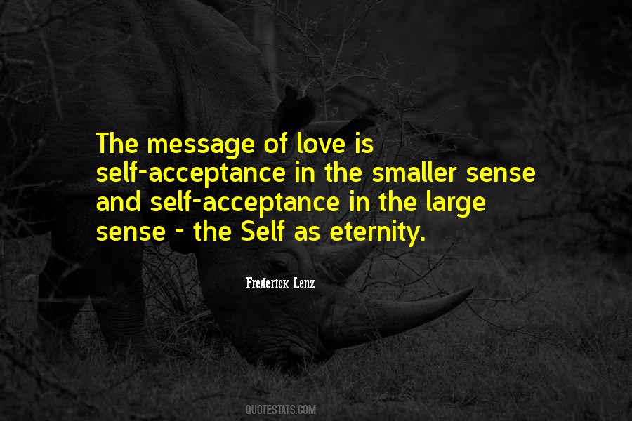 Quotes About Self Acceptance And Love #1446589