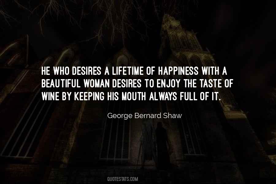 Quotes About Lifetime Happiness #232297