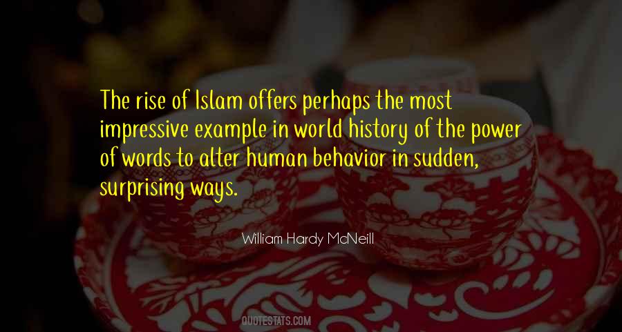 Islamic World Quotes #1399001