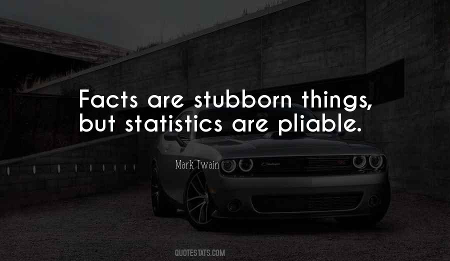 Mark Twain Statistics Quotes #765012