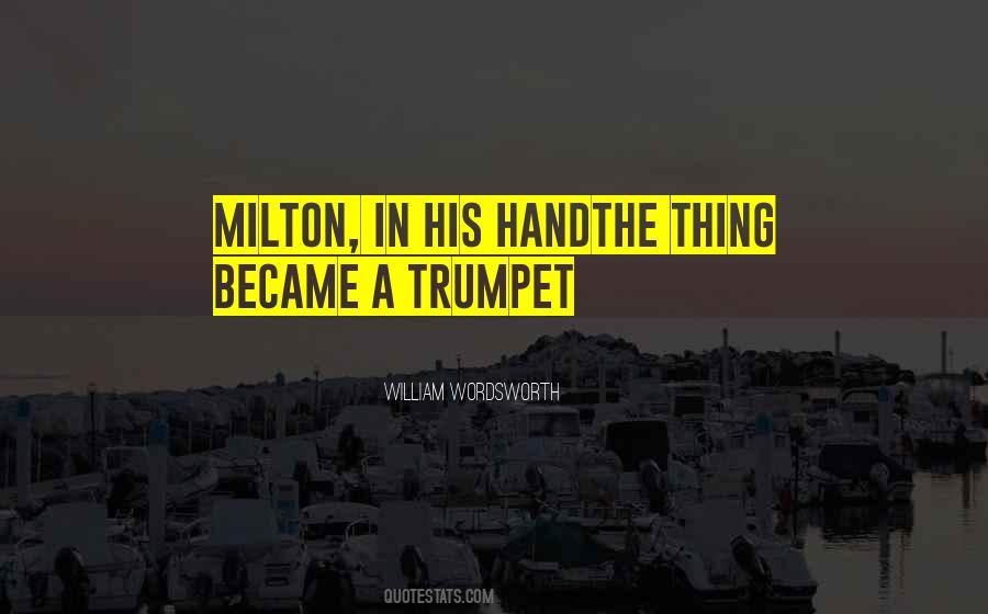 Quotes About Trumpets #902537