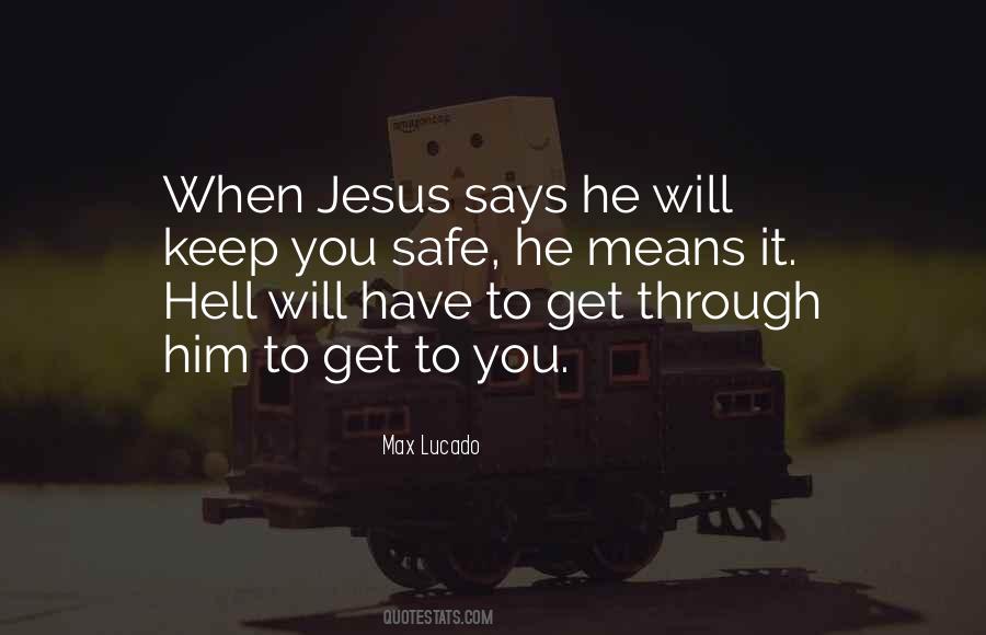 Through Him Quotes #1233186