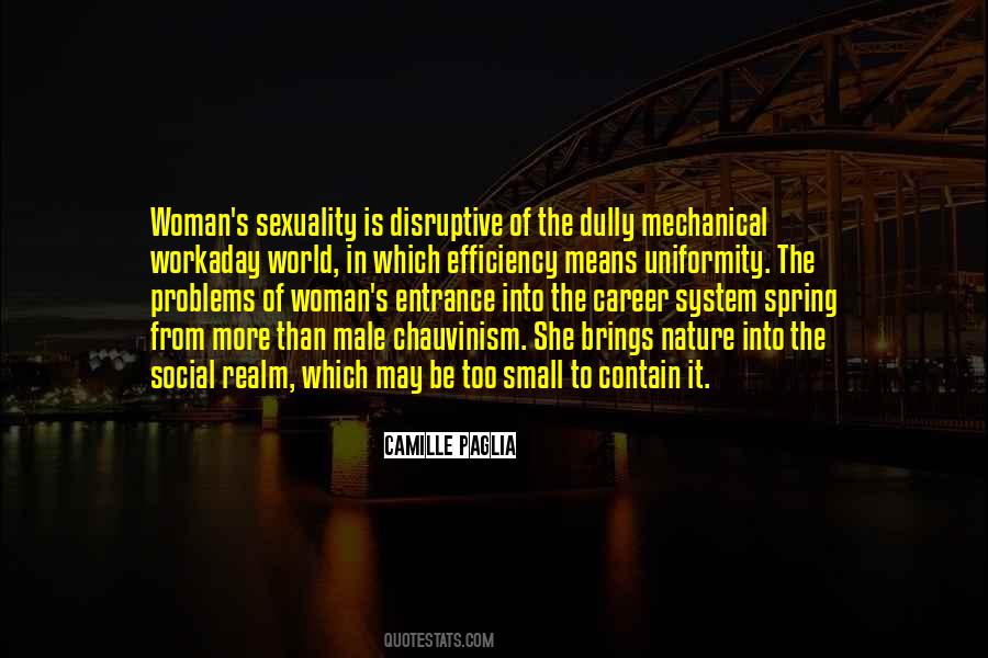 Quotes About Male Chauvinism #827804