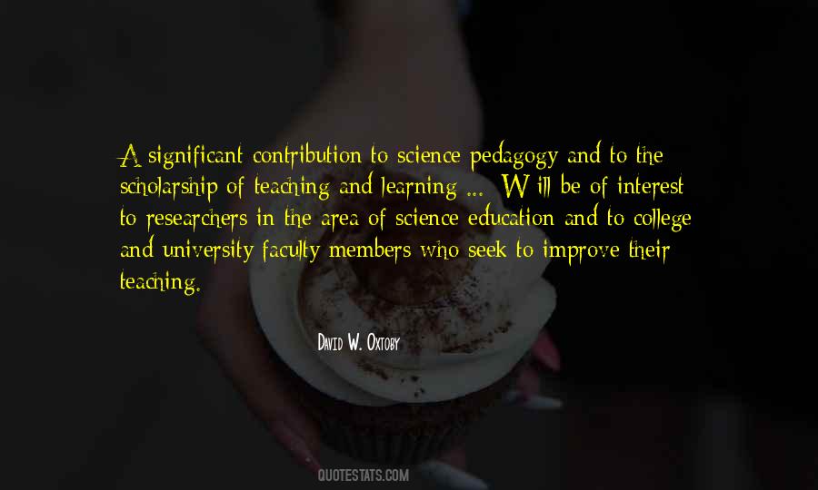 Quotes About Teaching Science #461672