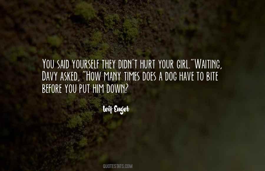 Quotes About A Girl And Her Dog #590894