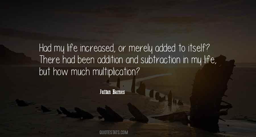 Quotes About Subtraction #123770