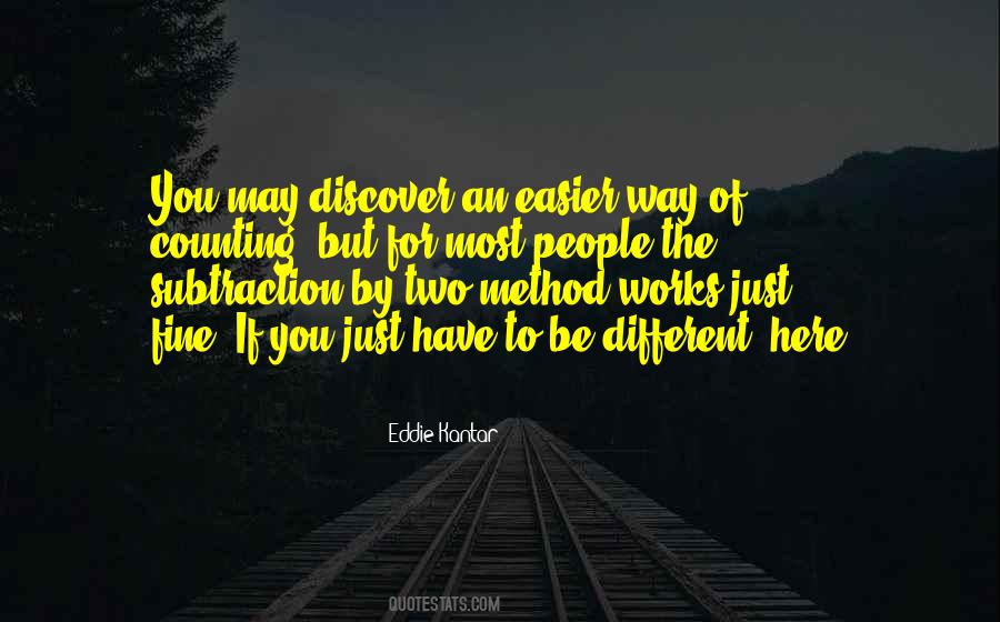 Quotes About Subtraction #1509877